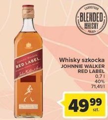 Carrefour Whisky johnnie walker red label oferta