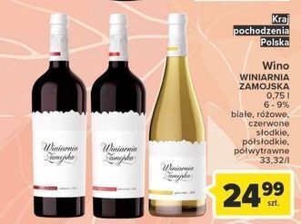 Carrefour Wino wiśnia winiarnia zamojska oferta