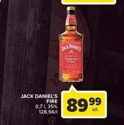 Carrefour Whiskey jack daniel's tennessee fire oferta
