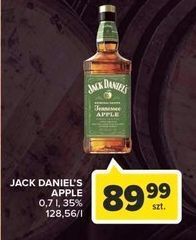 Carrefour Whiskey jack daniel's tennessee apple oferta