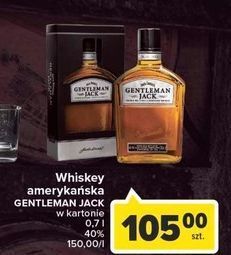 Carrefour Whiskey kartonik jack daniel's gentleman oferta