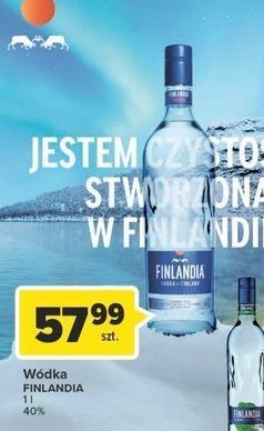 Carrefour Wódka finlandia vodka of finland oferta