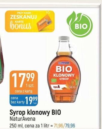 E.Leclerc Syrop klonowy naturavena oferta