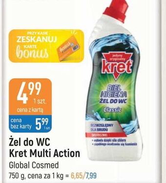 E.Leclerc Żel do wc classic kret oferta