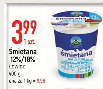 E.Leclerc Śmietana 18 % łowicz 1906 łowicka oferta