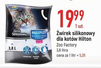 E.Leclerc Żwirek silikonowy dla kota hilton oferta