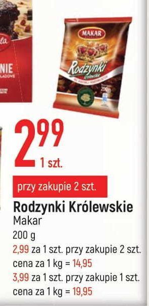 E.Leclerc Rodzynki królewskie makar oferta