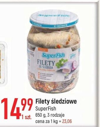 E.Leclerc Filety śledziowe z krojoną cebulką superfish oferta
