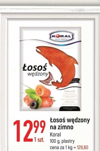 E.Leclerc Łosoś norweski wędzony koral (graal) oferta
