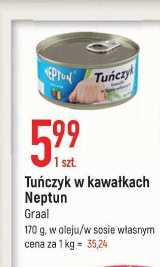 E.Leclerc Tuńczyk w oleju neptun oferta