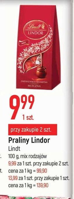 E.Leclerc Bombonierka milk lindt lindor oferta