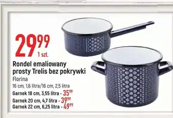 E.Leclerc Garnek emaliowany trelis 4.7 l florentyna oferta