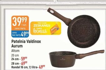 E.Leclerc Patelnia 20 cm aurum valdinox oferta