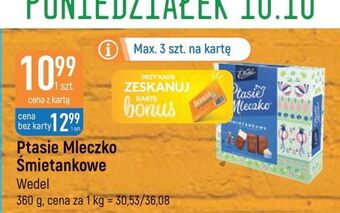E.Leclerc Czekoladki śmietankowe e. wedel ptasie mleczko oferta