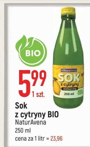 E.Leclerc Sok z cytryny naturavena oferta