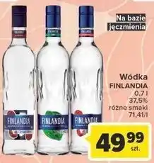 Carrefour Market Wódka finlandia lime fusion oferta