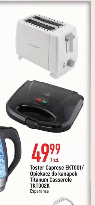 E.Leclerc Toster ekt001 caprese esperanza oferta