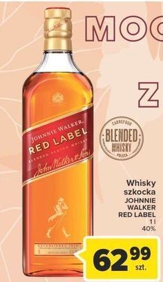 Carrefour Market Whisky johnnie walker red label oferta
