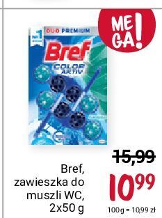 Rossmann Zawieszka do wc eukaliptus bref color aktiv (wcześniej blue active) oferta