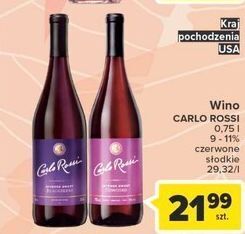 Carrefour Market Wino carlo rossi blackberry intense sweet oferta
