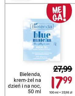 Rossmann Krem-żel na dzień i noc nawilżająco-kojący bielenda blue matcha oferta
