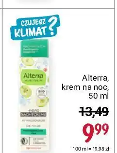 Rossmann Krem na noc alterra oferta