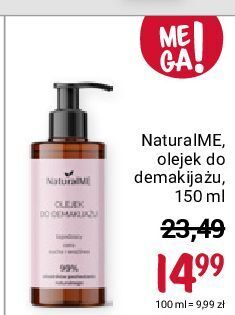 Rossmann Olejek do demakijażu cera wrażliwa i sucha naturalme oferta