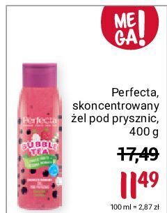 Rossmann Skoncentrowany żel pod prysznic exotic fruits i czarna herbata perfecta bubble tea oferta