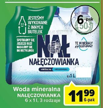 Woda niegazowana nałęczowianka