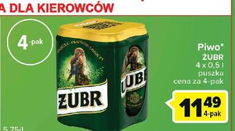 Globi Piwo żubr 1768 oferta