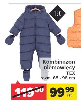 Carrefour Kombinezon niemowlęcy 68-98 cm tex oferta