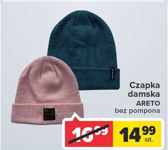 Carrefour Czapka damska areto oferta