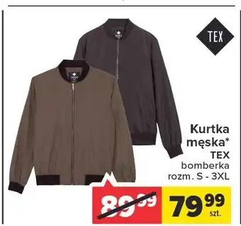 Carrefour Kurtka bomberka męska s-3xl tex oferta