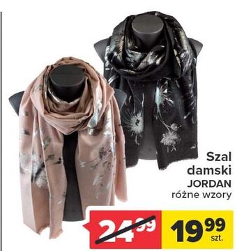 Carrefour Szal damski jordan oferta