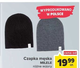 Carrefour Czapka męska milele oferta