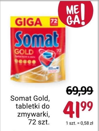 Rossmann Tabletki do zmywarki somat oferta