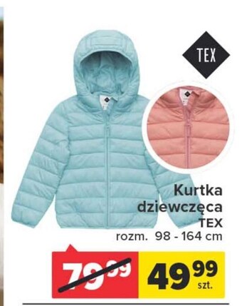 Carrefour Kurtka dziewczęca tex oferta