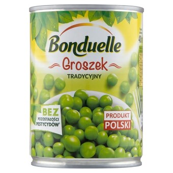 Topaz Bonduelle groszek konserwowy tradycyjny 400 g oferta