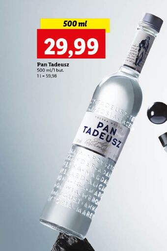 Lidl Wódka pan tadeusz oferta