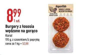 E.Leclerc Burgery z łososia papryką superfish oferta
