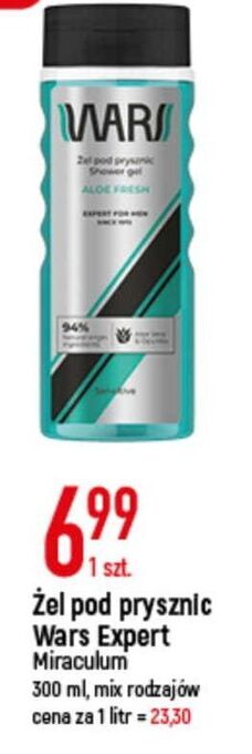 E.Leclerc Żel pod prysznic aloe fresh wars sensitive oferta