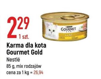 E.Leclerc Karma dla kota kurczak purina gourmet gold oferta