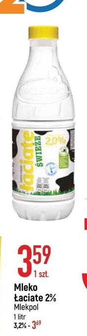 E.Leclerc Mleko 2% łaciate oferta