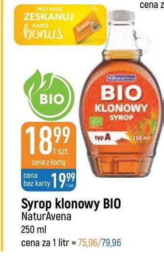 E.Leclerc Syrop klonowy naturavena oferta