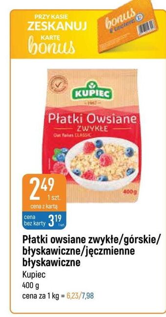 E.Leclerc Płatki jęczmienne błyskawiczne kupiec oferta
