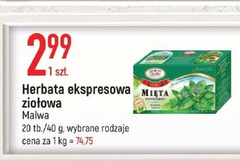 E.Leclerc Herbatka mięta malwa tea oferta