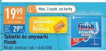 E.Leclerc Tabletki do zmywarek regular finish power essential oferta