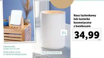 Lidl Kosz bambusowy oferta