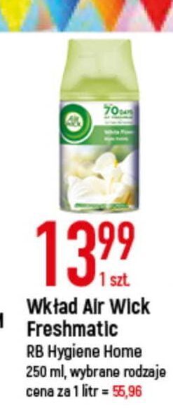 E.Leclerc Wkład białe kwiaty air wick freshmatic oferta