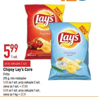E.Leclerc Chipsy fromage lay's oferta